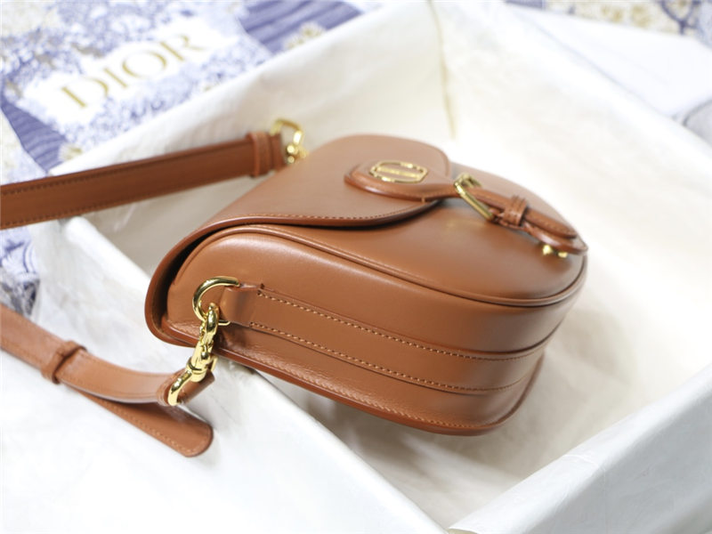 MEDIUM Dior BOBBY BAG Box Calfskin Tan High