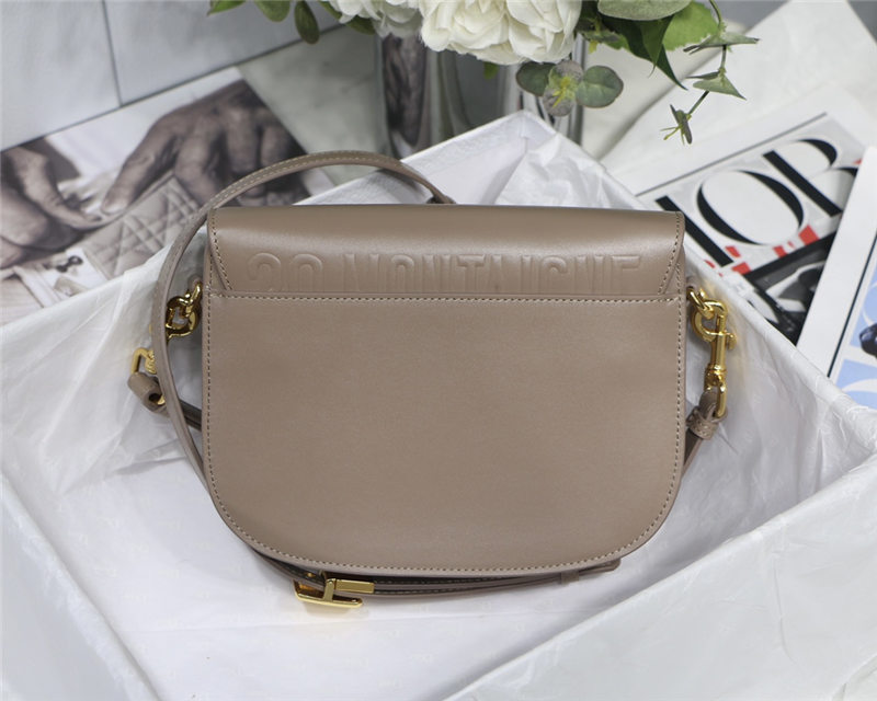 MEDIUM Dior BOBBY BAG Box Calfskin Taupe High