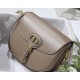 MEDIUM Dior BOBBY BAG Box Calfskin Taupe High