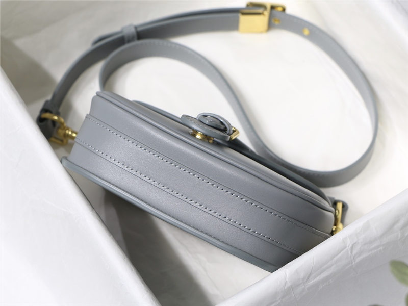 SMALL Dior BOBBY BAG Box Calfskin Dark Grey High