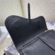 SADDLE MULTIFUNCTIONAL POUCH Supple Cannage Calfskin Black High