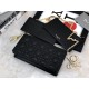 LADY Dior POUCH Cannage Lambskin Black High