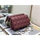 LADY Dior POUCH Cannage Lambskin Wine High