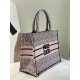 MEDIUM Dior BOOK TOTE Miss Dior Allover Embroidery Pink High