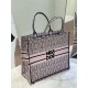 LARGE Dior BOOK TOTE Miss Dior Allover Embroidery Pink High