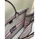 LARGE Dior BOOK TOTE Miss Dior Allover Embroidery Pink High