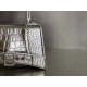 WOMEN'S HOURGLASS SMALL TOP HANDLE BAG Crocodile Silver High