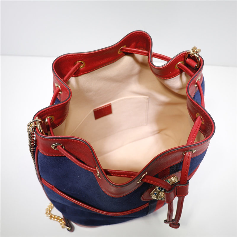 Gucci Bucket Bag 553961 Navy High