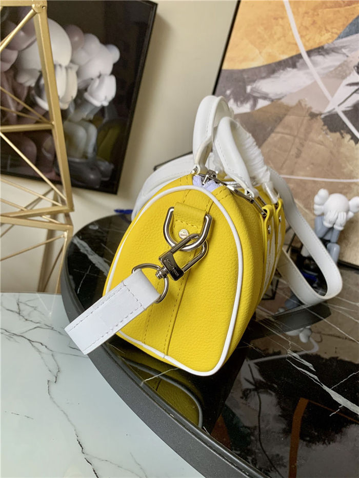 Louis Vuitton KEEPALL XS Cowhide leather M80842 Yellow High