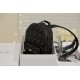 SMALL Dior BACKPACK Cannage Lambskin Black High