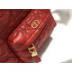 MINI DiorAMOUR Dior BACKPACK Cannage Lambskin with Heart Motif Red High