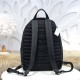 Dior RIDER BACKPACK Dior Oblique Jacquard Black & Grained Calfskin High