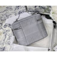 DiorTRAVEL VANITY CASE Embroidery Grey High