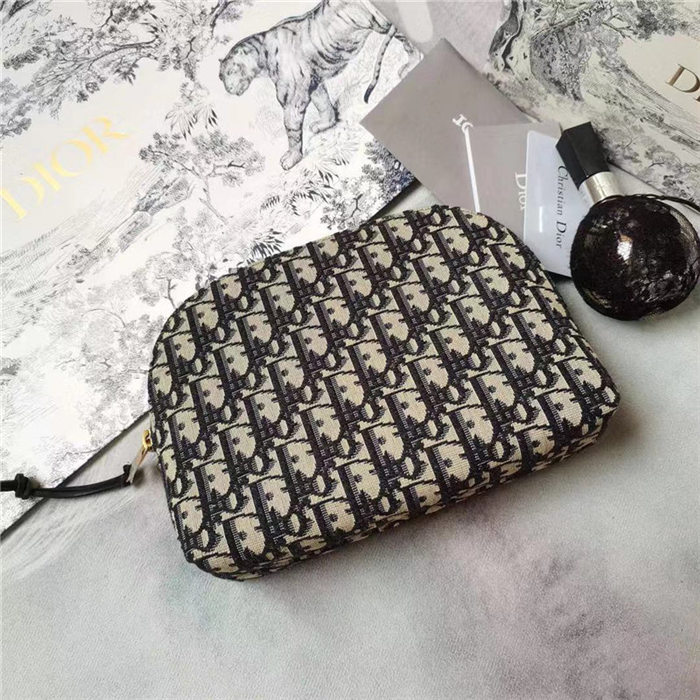 Dior BEAUTY POUCH Dior Oblique Jacquard High