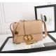 30 MONTAIGNE BAG Grained Calfskin Nude High