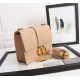 30 MONTAIGNE BAG Grained Calfskin Nude High