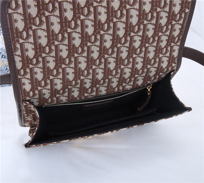 30 MONTAIGNE BAG Dior Oblique Jacquard Brown High