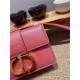 MICRO 30 MONTAIGNE BAG Box Calfskin Rose Red High