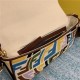 BAGUETTE Embroidered canvas bag Multicolor High