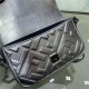 MINI BAGUETTE leather bag Silver High