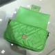 MINI BAGUETTE leather bag Green High