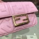 MINI BAGUETTE leather bag Pink High