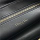 Dior CARO DOUBLE POUCH Supple Cannage Calfskin Black High