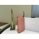 LADY Dior PHONE HOLDER Cannage Lambskin Dark Pink High