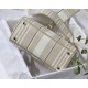 MEDIUM LADY D-LITE BAG Stripe Embroidery High