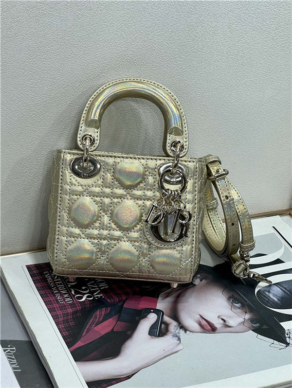 MICRO LADY Dior BAG Gold High