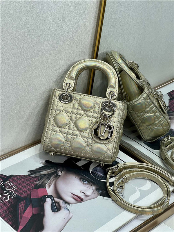 MICRO LADY Dior BAG Gold High