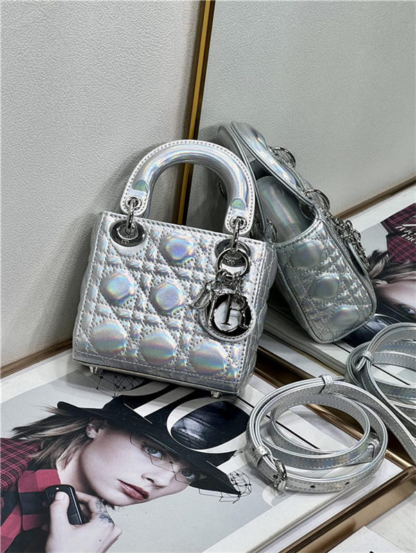 MICRO LADY Dior BAG Silver High