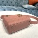 SMALL LADY Dior MY ABCDior BAG Cannage Lambskin Enamel Inside Suede High