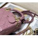 MINI LADY Dior BAG Patent Cannage Calfskin Powder Pink High