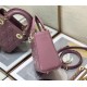 MINI LADY Dior BAG Patent Cannage Calfskin Powder Pink High