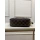 Louis Vuitton VALISETTE SOUPLE BB Damier Ebene N50063 Black High