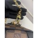 Louis Vuitton VALISETTE SOUPLE BB Damier Ebene N50063 Black High