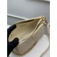 Louis Vuitton MULTI POCHETTE ACCESSOIRES Embossed supple grained cowhide leather M80447 Cream High