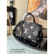 Louis Vuitton PETIT PALAIS Monogram Empreinte M58913 Black/Beige High