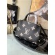 Louis Vuitton PETIT PALAIS Monogram Empreinte M58913 Black/Beige High