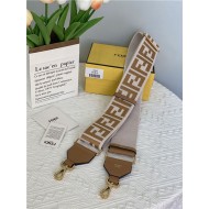 Fendi STRAP YOU ribbon shoulder strap Camel High