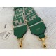 Fendi STRAP YOU ribbon shoulder strap Green High