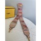 Fendi STRAP YOU multicolor ribbon shoulder strap Pink High