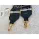 Fendi STRAP YOU ribbon shoulder strap Black High