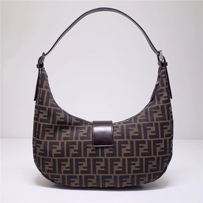 Fendi Half-Moon Handbag Large FF High