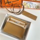 Hermes Kelly Danse 22cm Evercolor WAX Sesame Silver Metal High