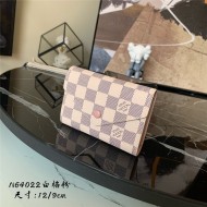 Louis Vuitton VICTORINE WALLET Damier Azur N64022 Rose Ballerine Pink High