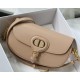 Dior BOBBY EAST-WEST BAG Box Calfskin Pink High