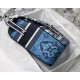 MEDIUM DiorCAMP BAG Dior Palms Embroidery High