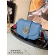 LV PONT 9 SOFT PM Bag Grained calfskin Blue M58964 High